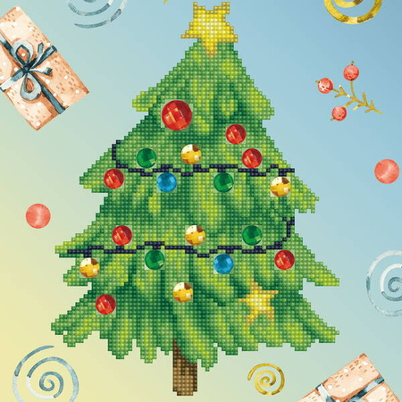 Diamond Dotz box Merry Christmas Tree 924509
