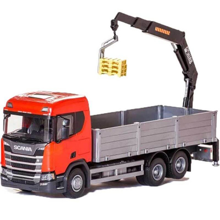 Emek EM-50605 Scania R Next Gen czerwona skrzynia z żurawiem 506057