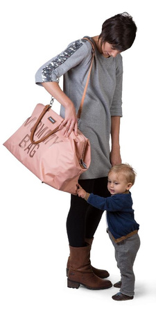 Torba podróżna mommy bag różowa 146696 stokkids