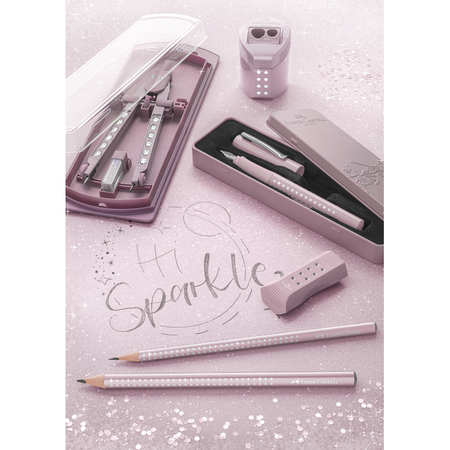 Faber-Castell Ołówek Sparkle metallic rose 182610