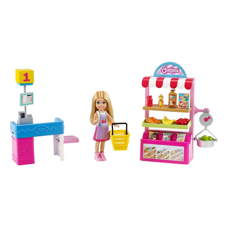 Barbie gtn67 chelsea możesz być... Sklepik + lalka