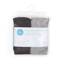 Ceba prześcieradło do gondoli (73-80x30-37) 2szt. Light grey +dark grey 328768