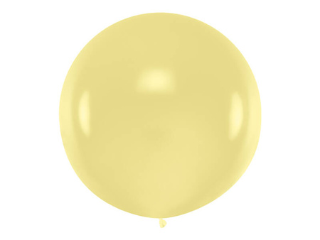 Balon okrągły 1m Pastel Cream 747005