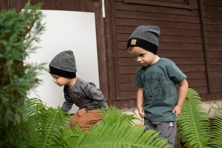 CZAPKA LE TIGRE 86/92 CZARNY PINOKIO