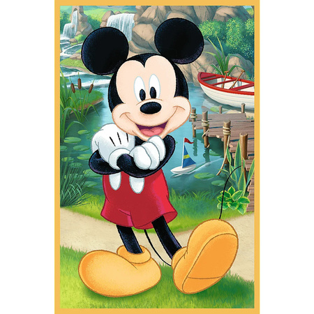 Puzzle Trefl 3x50 Myszki na wakacjach 348811