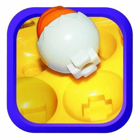 Tomy toomies piszczące jajeczka 6szt w pojemniku 015814 