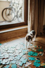 Puzzle edukacyjne z figurkami 3d dinozaury 200 elementów janod 326791