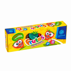 Farby plakatowe zapachowe ASTRAFUN FRUTOS 12kol x20ml STANDARD BOX 211565