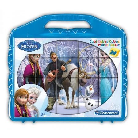 Clementoni klocki 24 w walizce frozen 424306