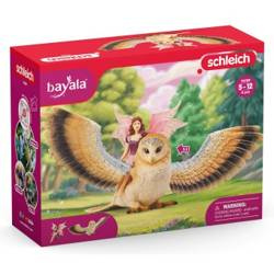 Schleich Bayala Wróżka Lecąca Na Sowie 570600