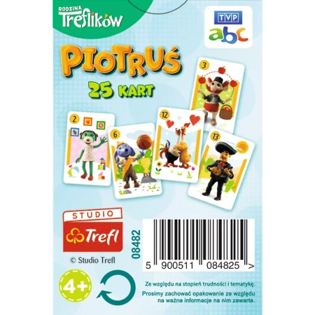 Karty do gry Piotruś - Rodzina Trefików 084825