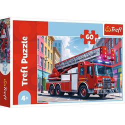 Puzzle Trefl 60 Wóz strażacki 174052