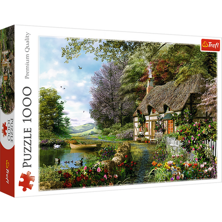 Puzzle trefl 1000 uroczy zakątek 10297

