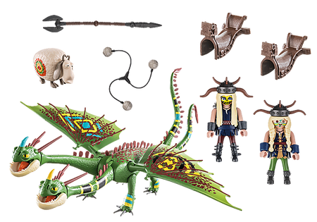 Playmobil 70730 Dragon Racing Szpadka i Mieczyk z Jot & Wym