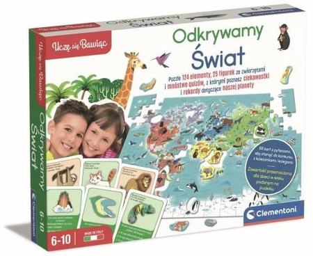 Clementoni Uczę się bawiąc! Odkrywamy świat 507795
