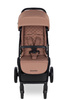 Easywalker Jackey XL Przestronny, samoskładający się wózek spacerowy z kołami XL Pecan Brown 114928