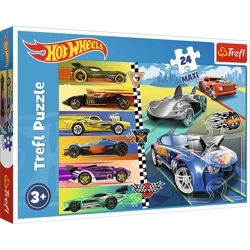 Puzzle Trefl 24 maxi Szybkie Hot Wheels 143621