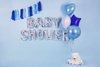 Balon foliowy litera "a", 35cm, srebrny