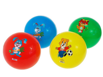 Piłka gumowa mix  596375
