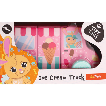 Trefl Zabawka drewniana Magnetic vehicle Ice Cream 619997