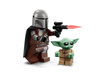LEGO 75436 STAR WARS Śmigacz Mandalorianina i Grogu dla dzieci 062951