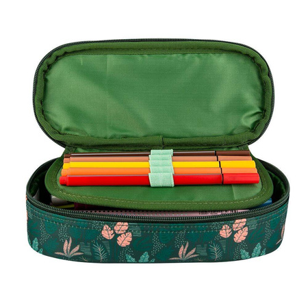 Piórnik z klapką Oxford Kids zielony 238653