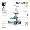 Scootandride jeździk i hulajnoga 2w1 steel 1-5lat 962711