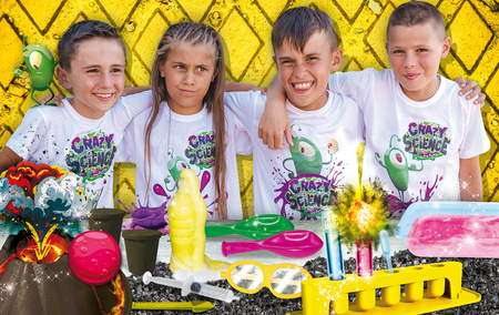 Lisciani Crazy Science Laboratorium wybuchowych eksperymentów 075553