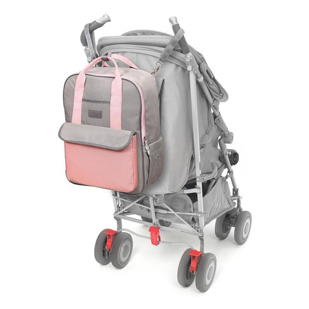 Babyono plecak dla mamy -torba do wózka london look 410714