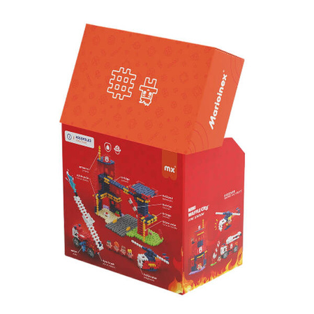 Klocki Waffle mini Remiza strażacka 280el 906279