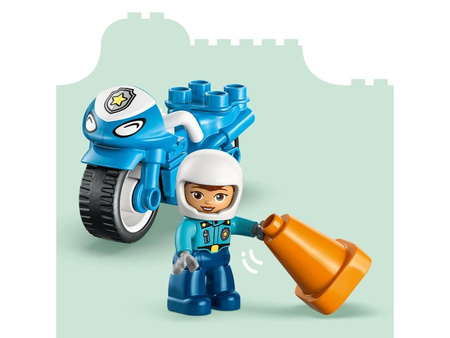 LEGO 10471 DUPLO Niebieski motocykl policyjny 032015