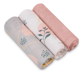 Lionelo Bambusowe pieluszki dla dziecka Bamboo Set Leaf 707282