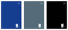 Zeszyt in a4 80k krata uv kol. One color 247445