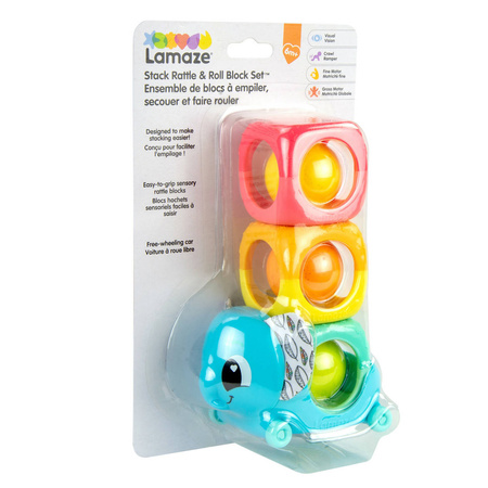 Tomy Lamaze Wieża klocki sensoryczne 274645