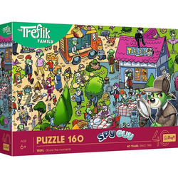Puzzle Trefl 160 40-lecie Trefl Trefliki celebrują 400526