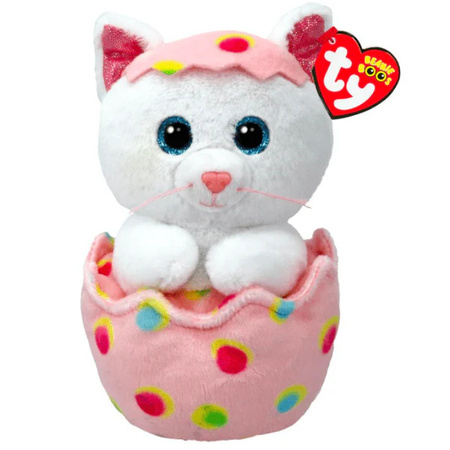 Ty Beanies Boos kot w jajku Giggles 15 cm 373697 **Promocja**
