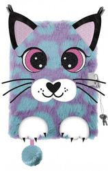 Pamiętnik Z Kłódką 3d Włochacz A5 96k My Little Friend Lynx 650949
