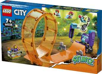 Lego 60338 City Kaskaderska pętla i szympans demolka