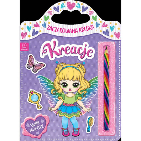 Zaczarowana kredka. Kreacje. Świat modelek. 069731