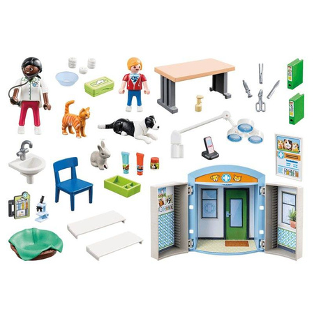 Playmobil 70309 play box weterynarz