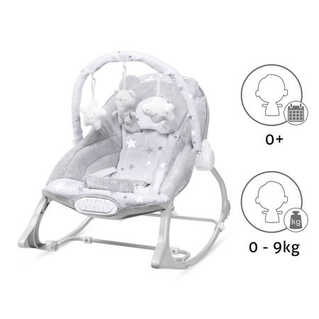 Kidwell Leżaczek bujaczek Pino grey 085910