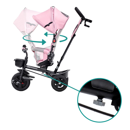 Kinderkraft rowerek trójkołowy aveo pink 908899