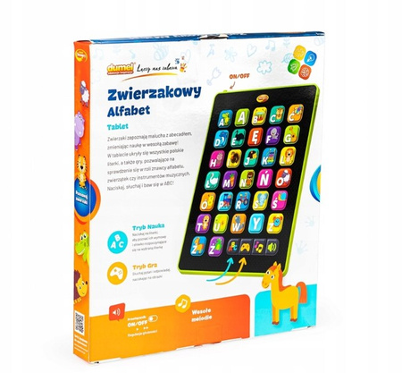 Dumel Tablet zwierzakowy alfabet 983112