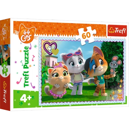 Puzzle trefl 60 Zabawy w gronie przyjaciół 173789