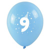 Balony z nadrukiem cyferki 9 3 szt 221986