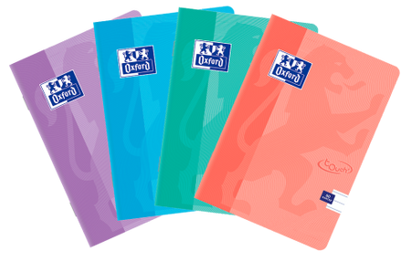Zeszyt oxford a5 60k linia 90g touch pastel 347316