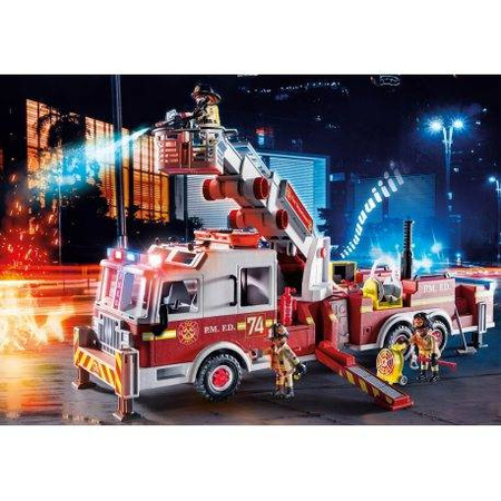 Playmobil 70935 Wóz strażacki: US Tower Ladder