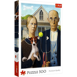 Puzzle Trefl 500 American Gothic 375268
