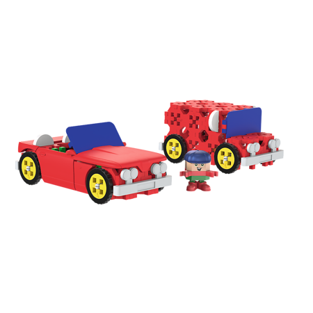 Trefl Klocki Connect Cabriolet Delivery Van S 619706