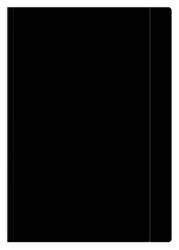 Teczka z gumką a4+ jednokolorowa czarna 213051